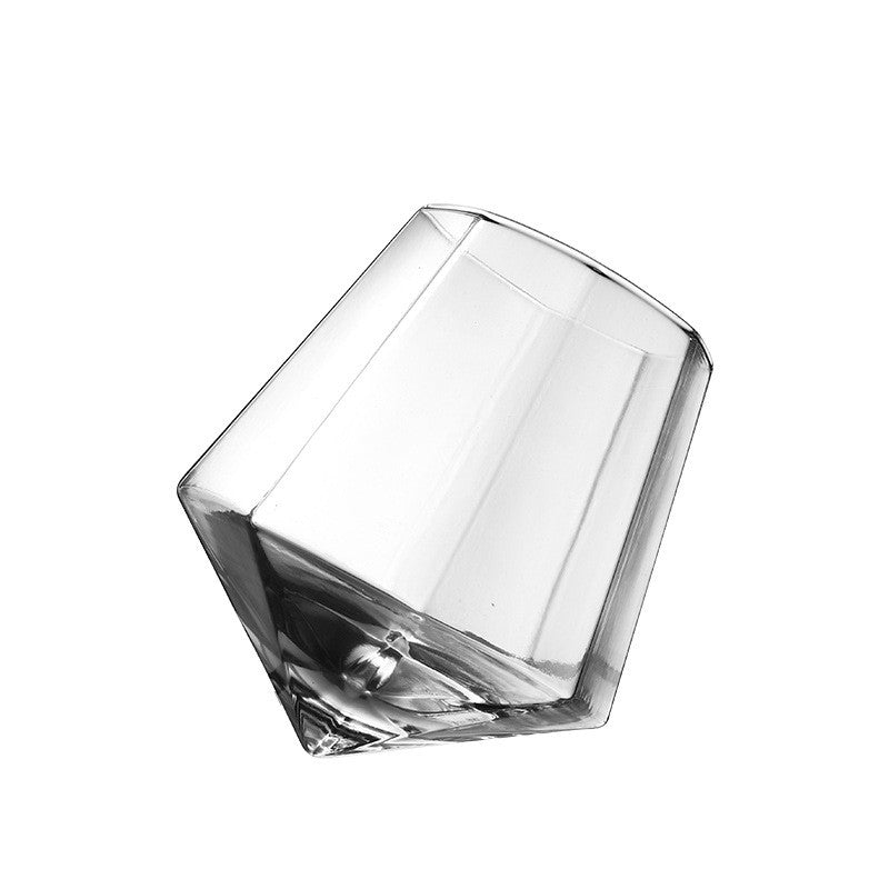 Vaso de whisky octogonal