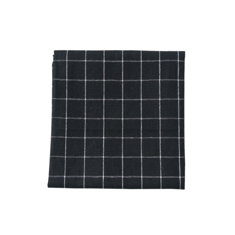 Black Tiled Tea Towel