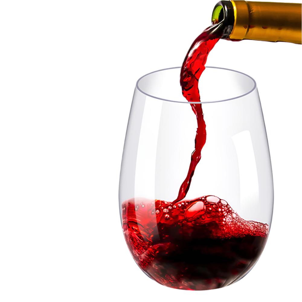 Juego de copas de vino irrompibles