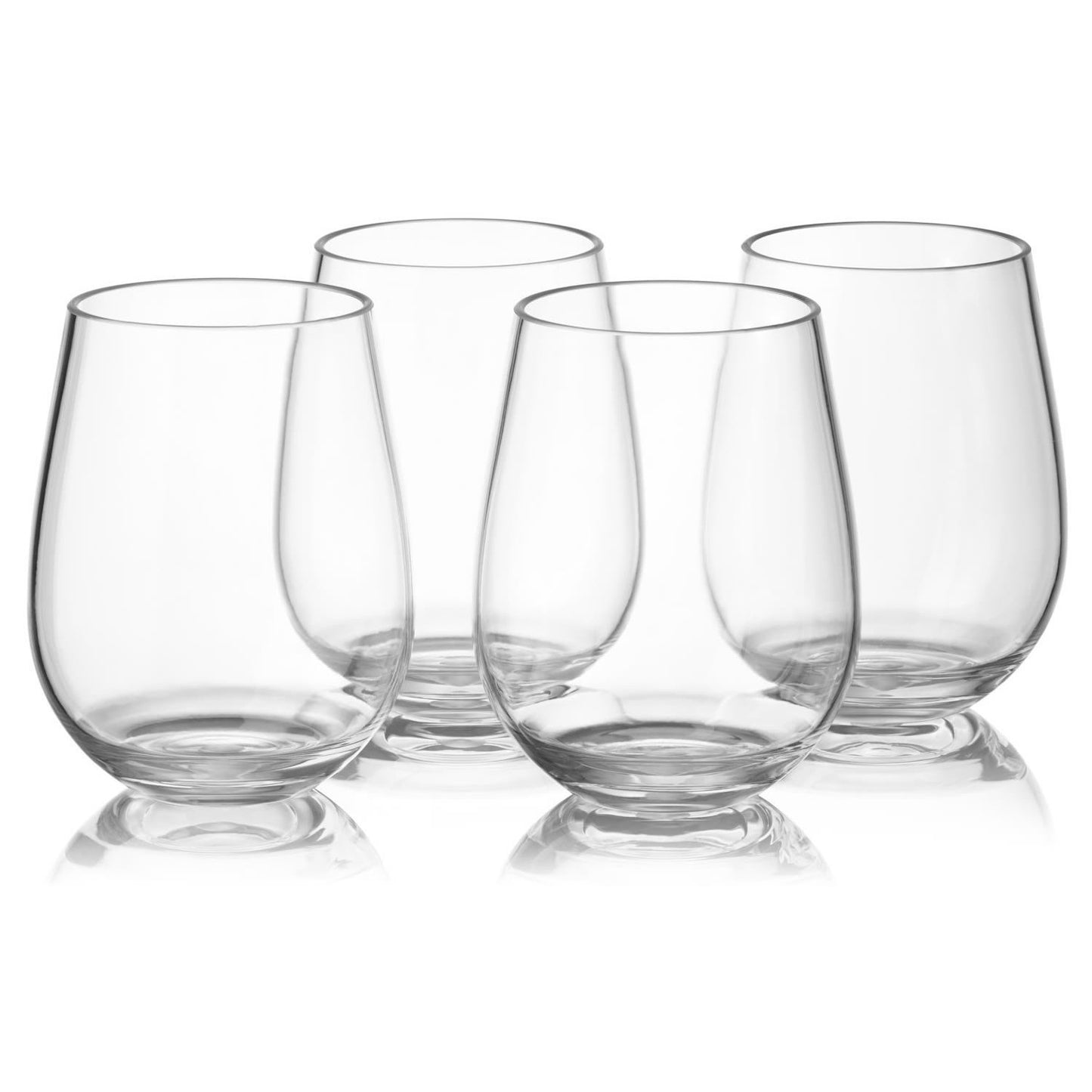 Juego de copas de vino irrompibles