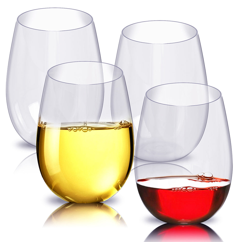 Juego de copas de vino irrompibles