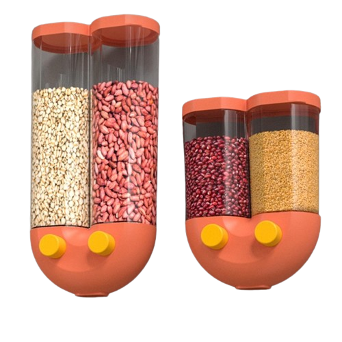 Orange Wall Grain Storage