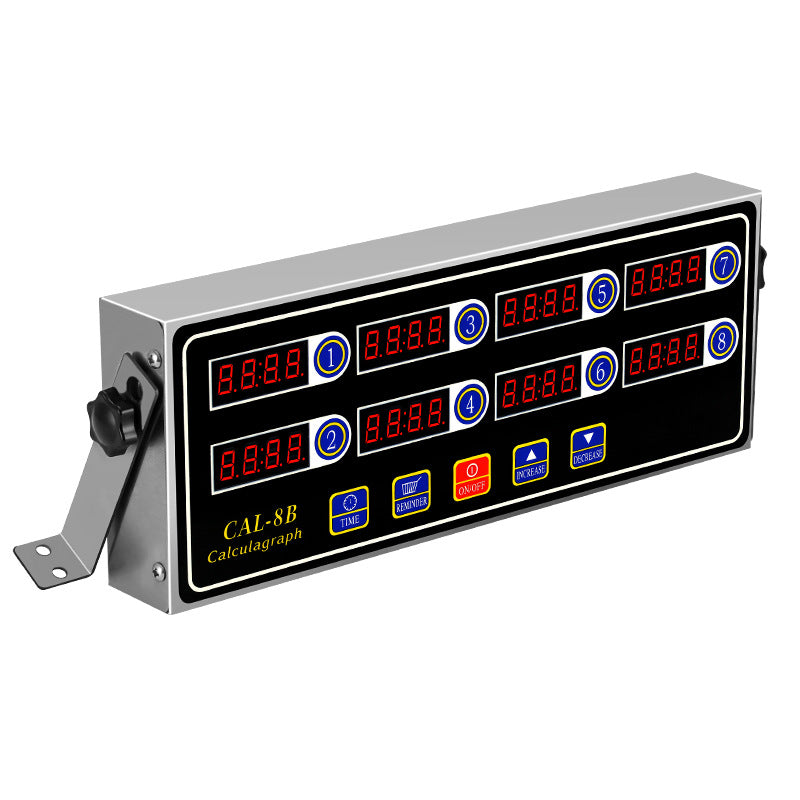 Eight-Channel Commercial Kitchen Timer