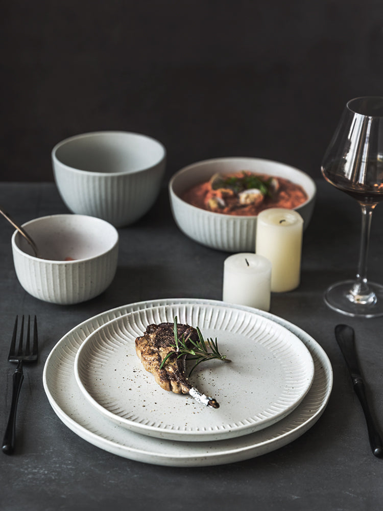 Japanese Plate, White