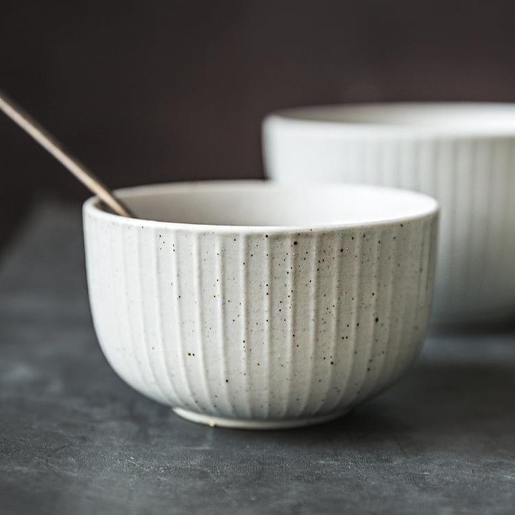 Plain Small Japanese Ceramic Bowl