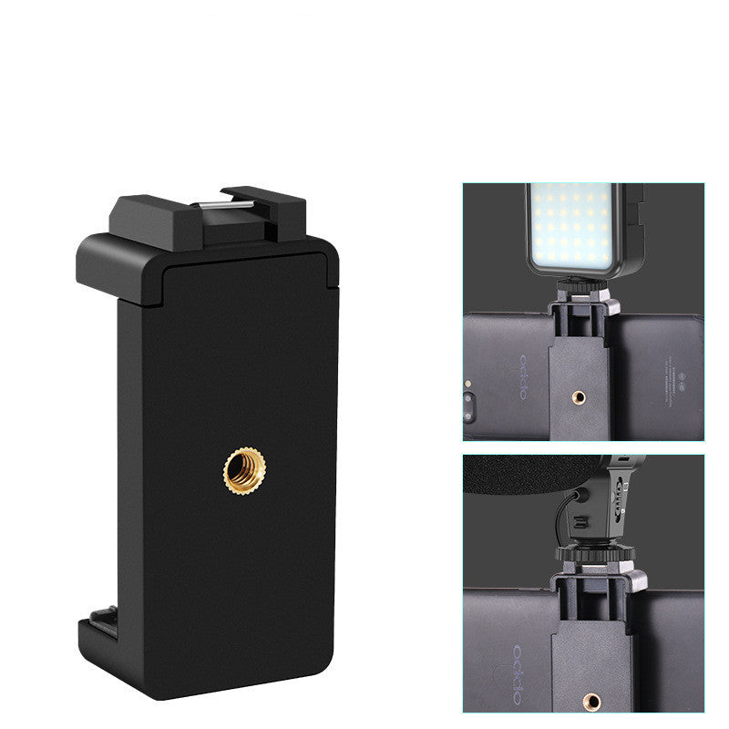 Recording Phone Tripod with Lighting & Microphone