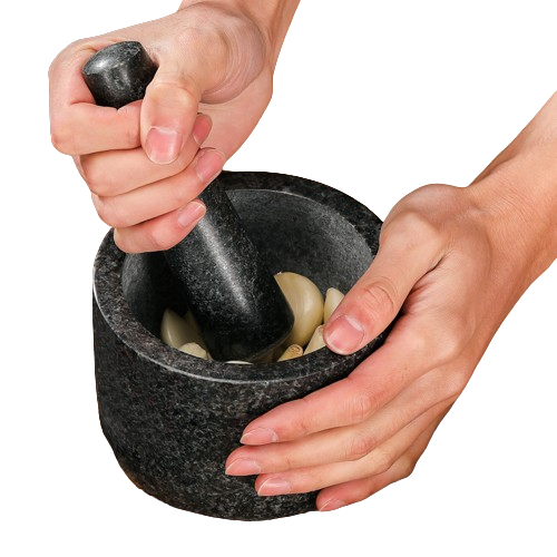 Smooth Granite Pestle & Mortar