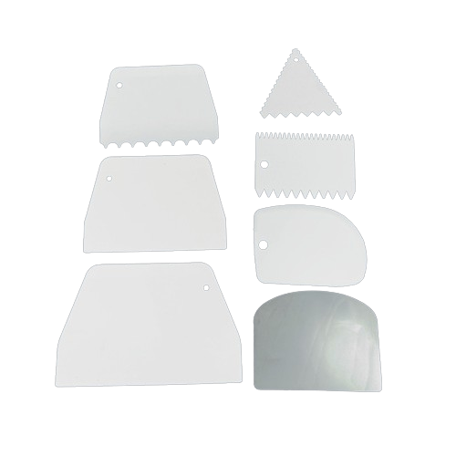8 Piece Kitchen Scraper Set