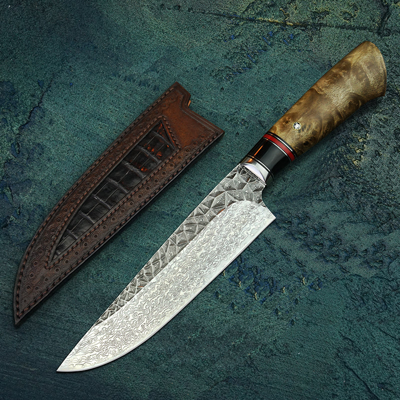 Cuchillo de chef de estilo griego