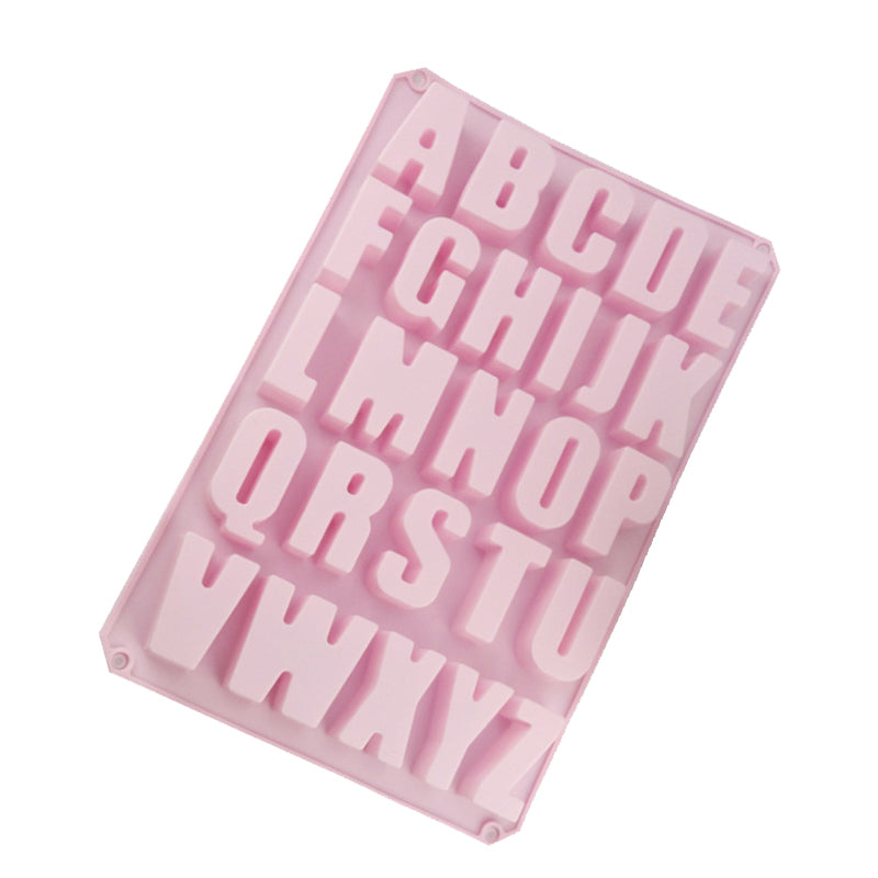 Moules en silicone pour grandes lettres