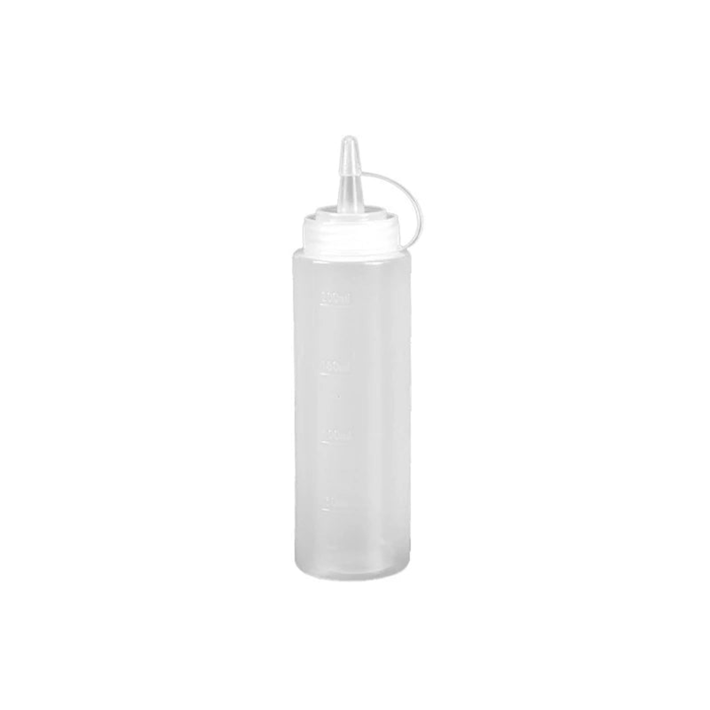 240ml Transparent Squeezy Bottle