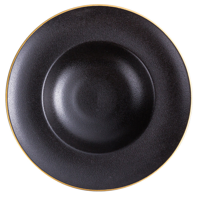 Round Straw Hat Plate
