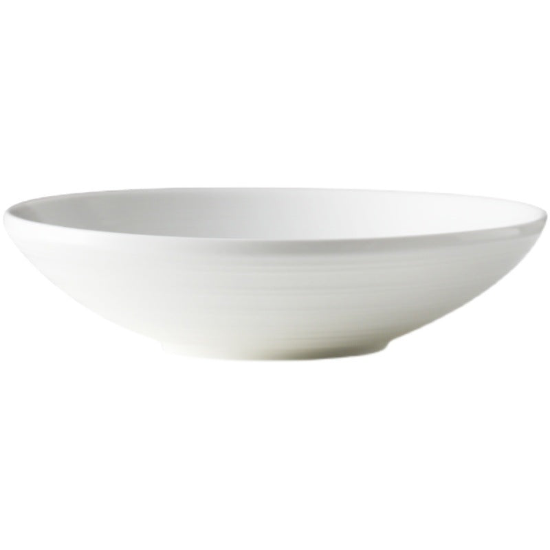 Ceramic Large Bowl, White