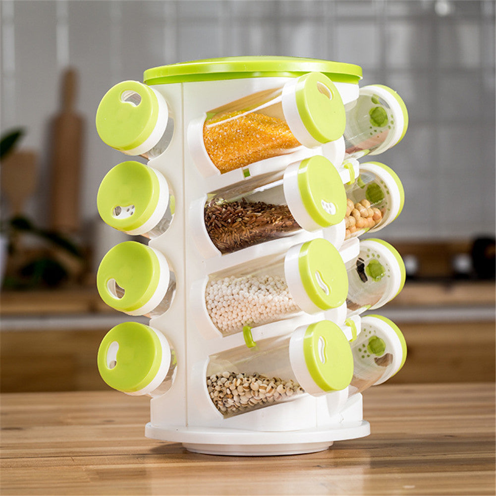 Rotating Spice Rack Organizer