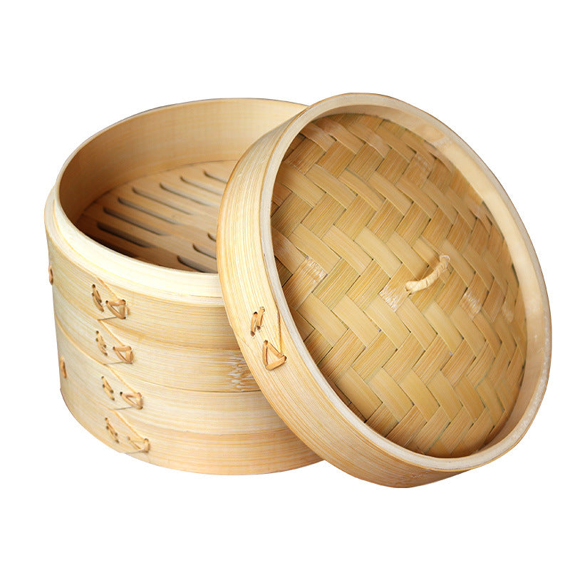 Grand cuiseur vapeur en bambou