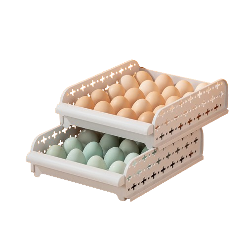 Rejilla ajustable para guardar huevos