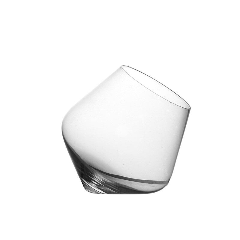 Vaso de whisky octogonal