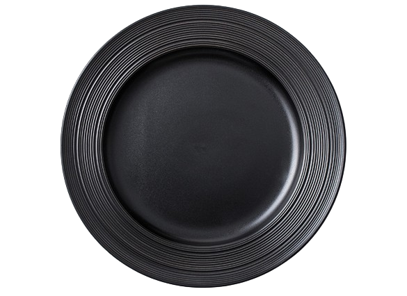 Simple Blue Rimmed Nordic Plate