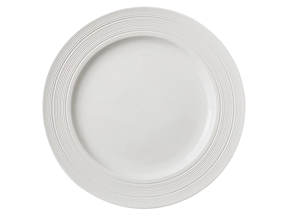 Simple Blue Rimmed Nordic Plate