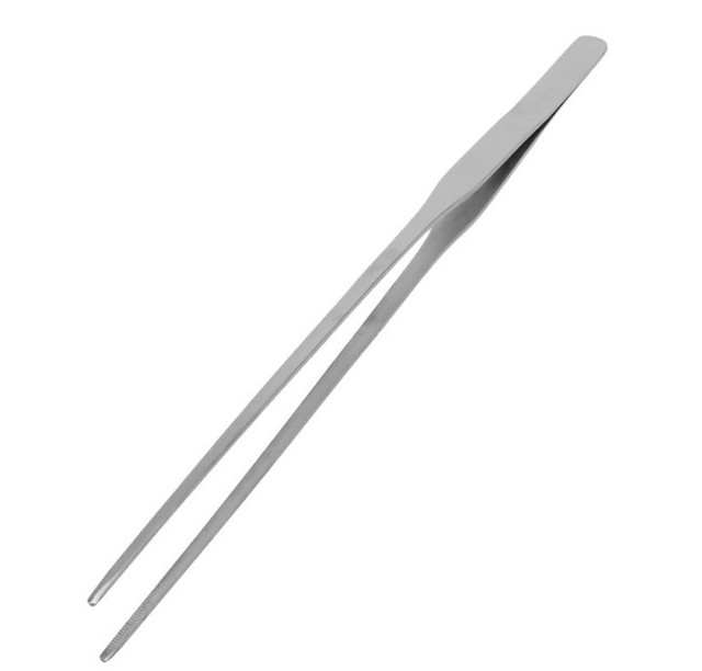 Straight Stainless Steel Tweezer