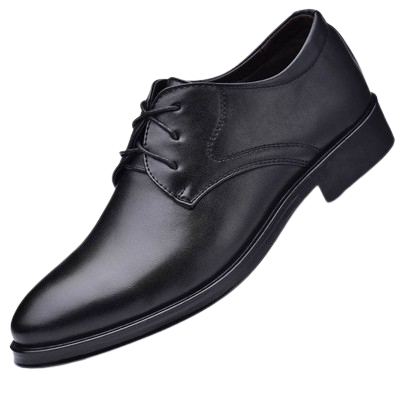 Chaussures de serveur en cuir britannique pour hommes