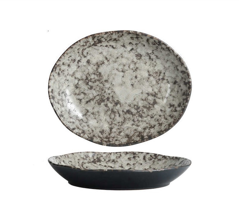 Cobble Pattern Ceramic Dish