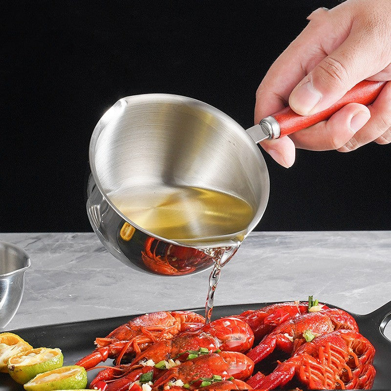 300ml Stainless Steel Thick Saucier Pot