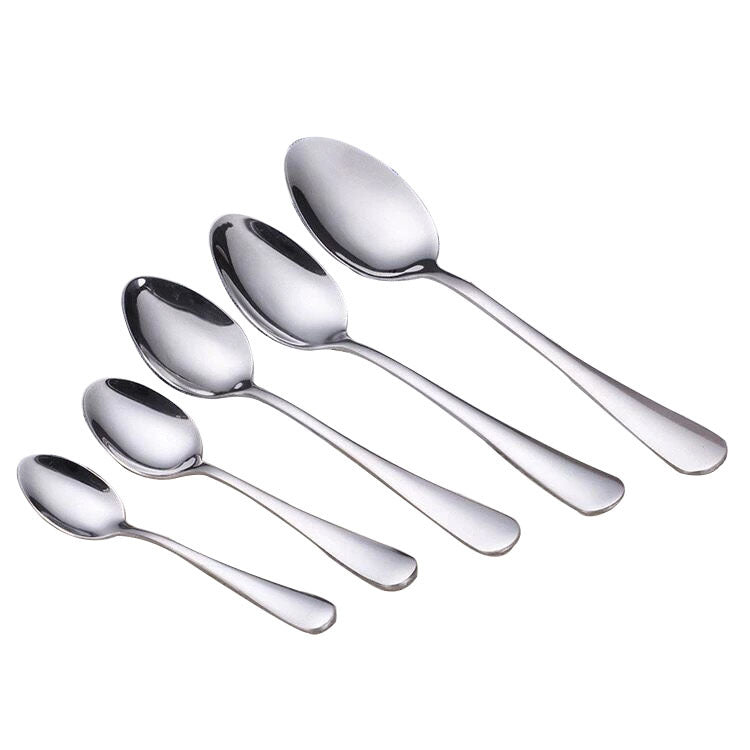 Ensemble de cuillères en acier inoxydable