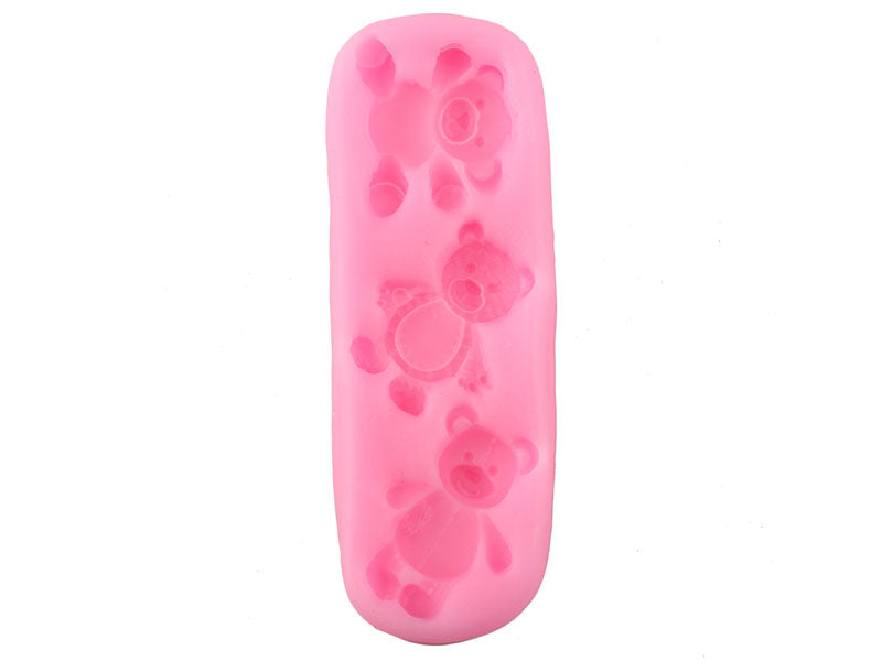 3D Bear Silicone Moulds