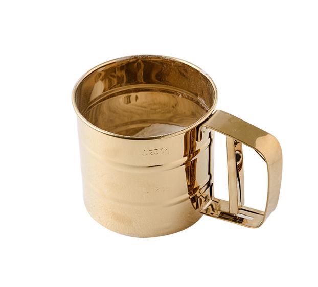 Golden Whisk, Flour Cup and Grater Cake Set
