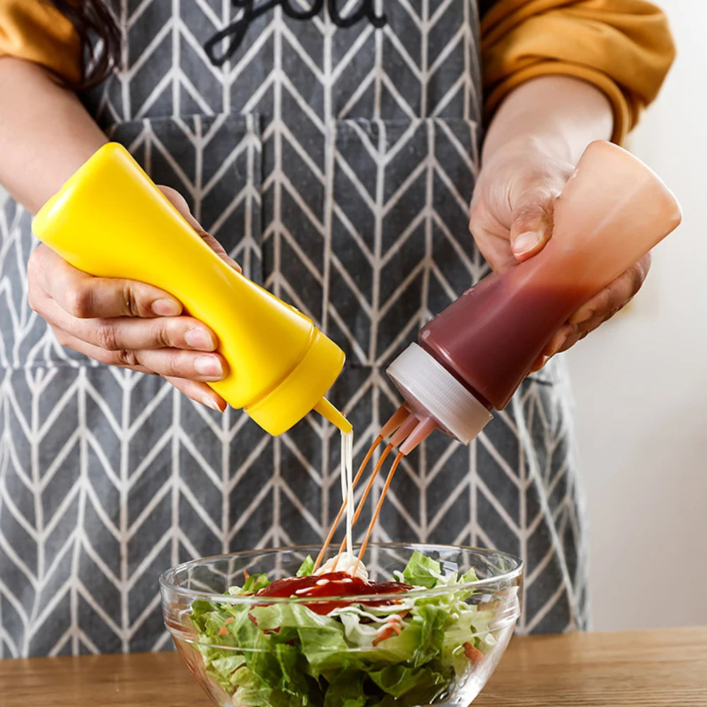 Triple Nozzled Sauce Bottle