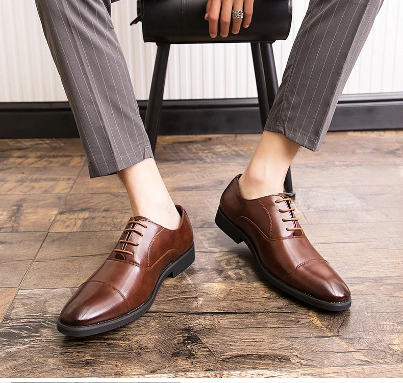Chaussures en cuir Oxford