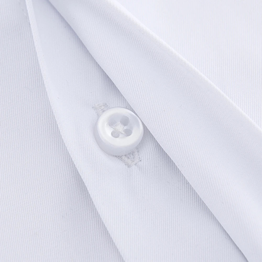 Chemise à manches longues à poignets français