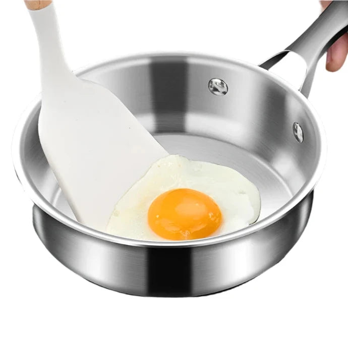 Stainless Deep Frying Pan