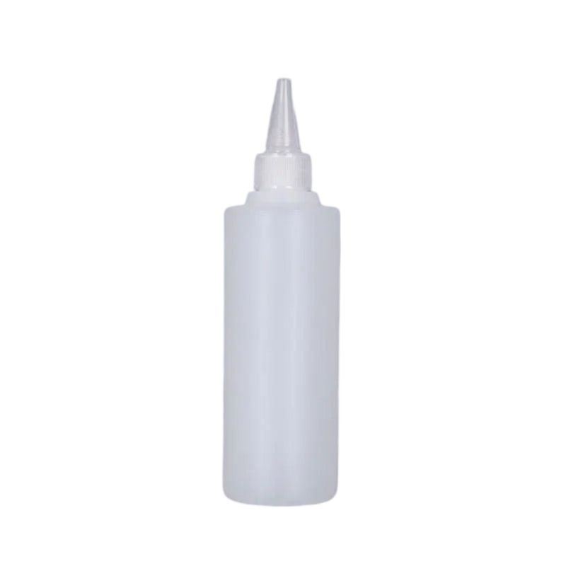 Bouteille souple transparente