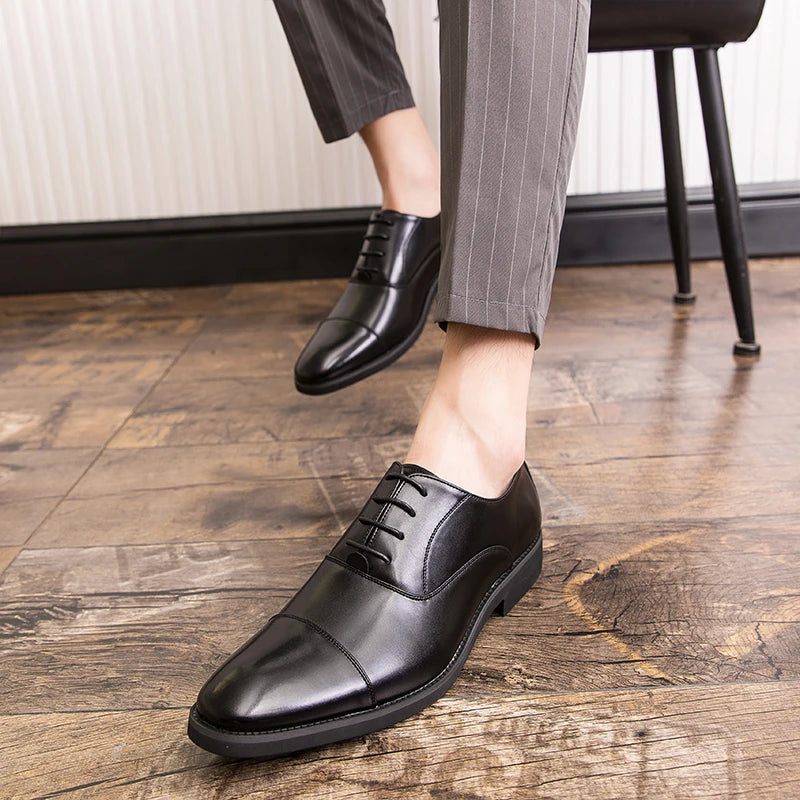 Chaussures en cuir Oxford
