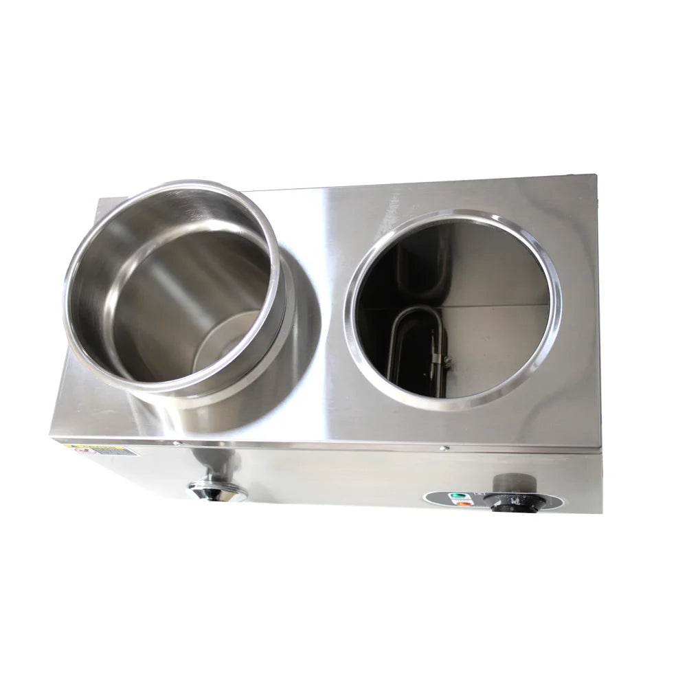 Commercial Double Pot Soup Warmer