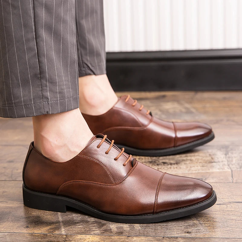 Chaussures en cuir Oxford