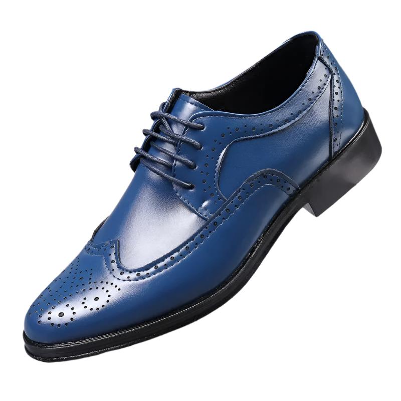 Chaussures Richelieu Oxford bleues