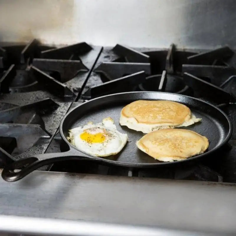 Flat Cast Iron Pan