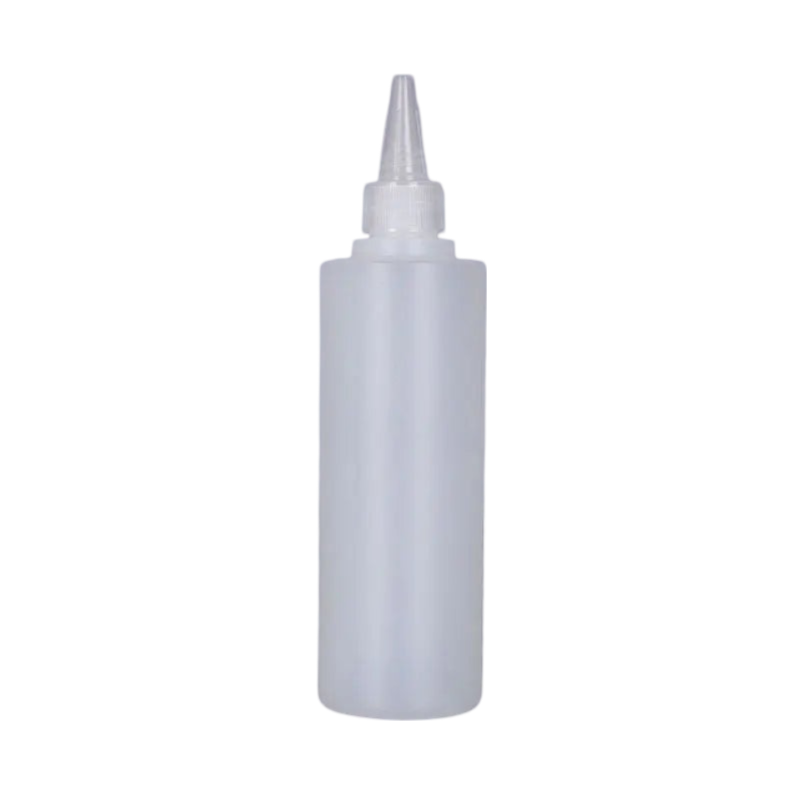 Bouteille souple transparente