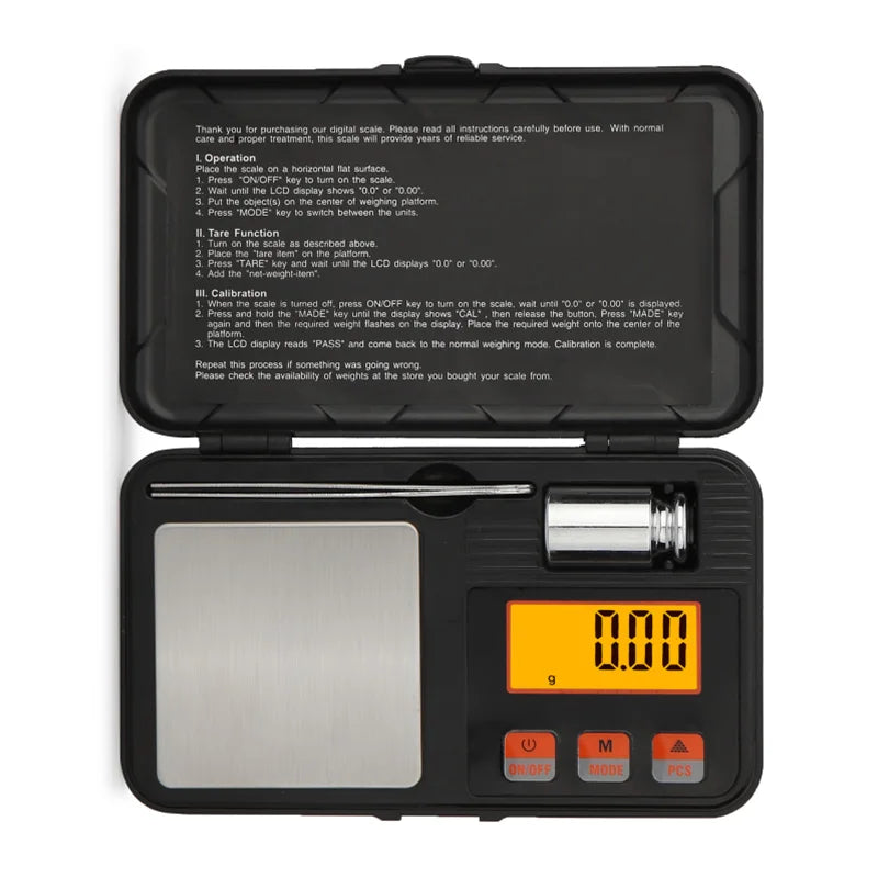 0.001 - 50g Pocket Precision Scale