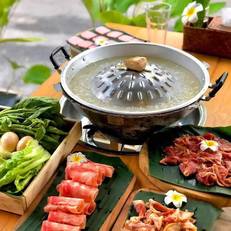 Poêle à barbecue coréenne