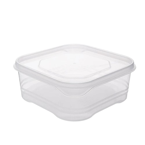 Contenedor de plástico para almacenar alimentos