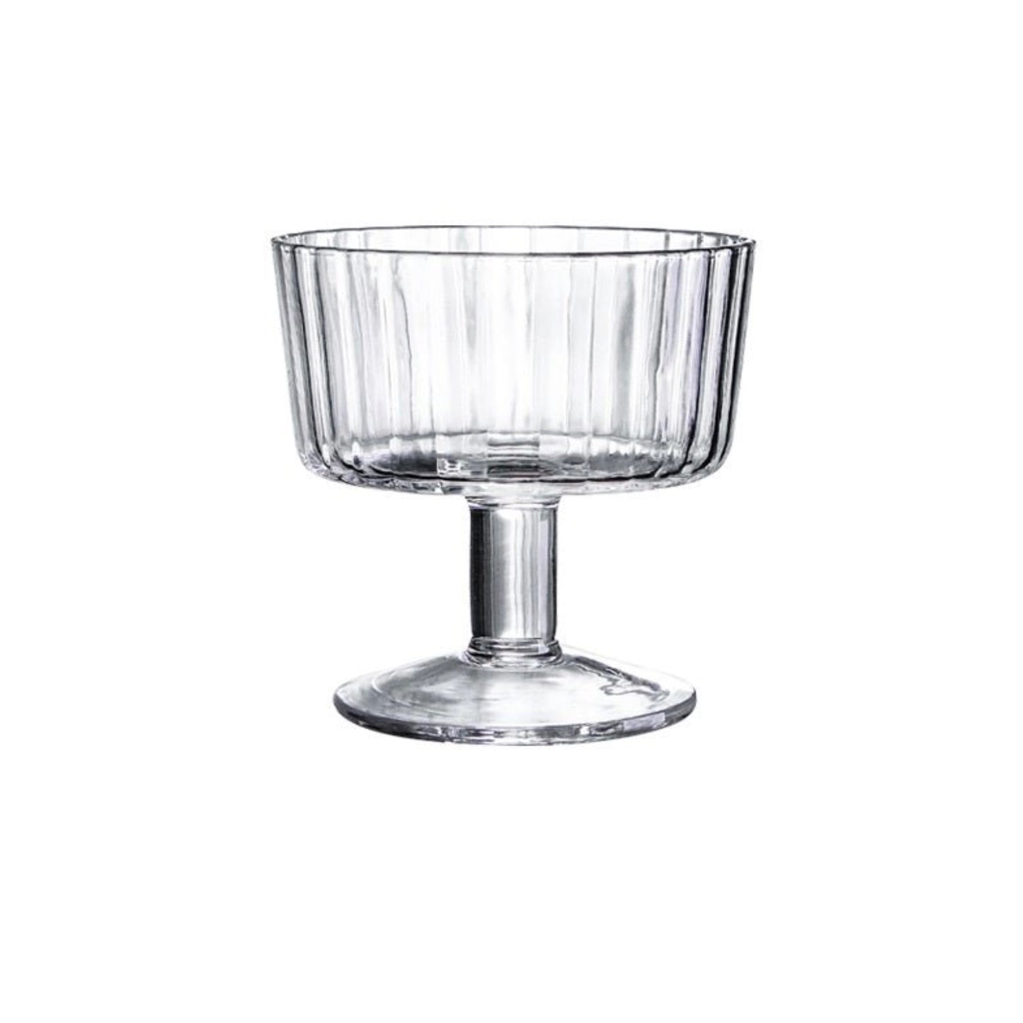 Elegant Crystal Ice Cream Goblet