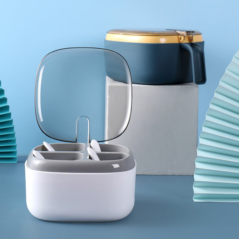 Multi-Compartment Kitchen Seasoning Jar