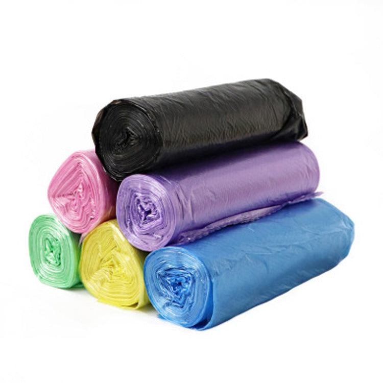 Bolsas de basura desechables multicolores