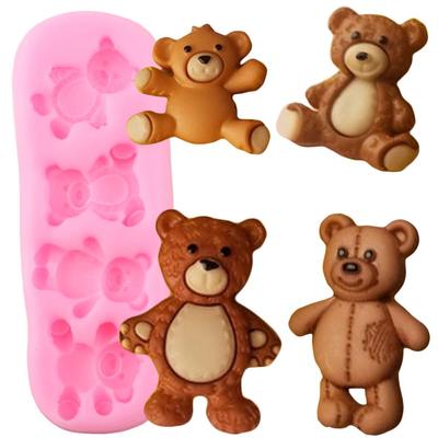 3D Bear Silicone Moulds