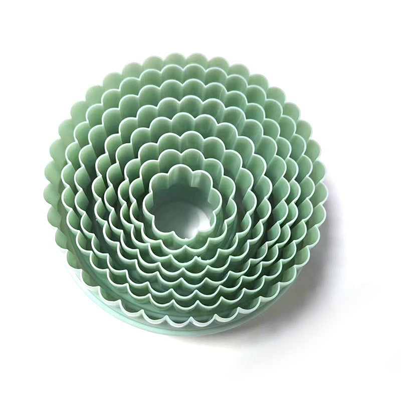 Circular Bubbly Cookie Cutter Moulds
