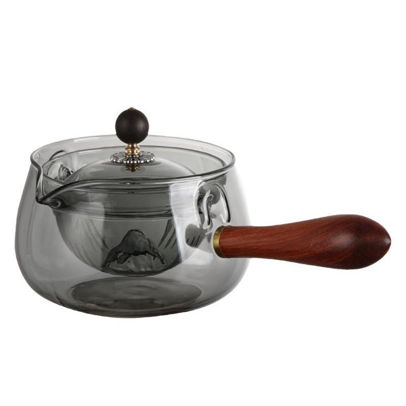 360° Rotating Glass Teapot